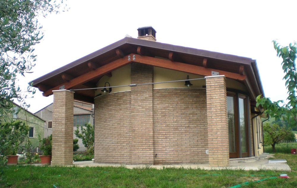 Realizzazione di una casa in campagna